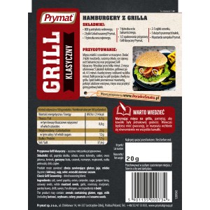 Przyprawa grill klasyczny 20g Prymat