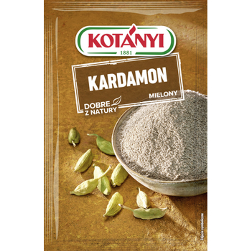 Przyprawa Kotanyi Kardamon Mielony Aromatyczny Naturalny Dobry z Natury 10g