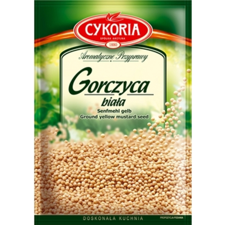 Gorczyca Biała Nasiona Ziarna Wysoka Jakość Przyprawa do Kiszenia CYKORIA 25g