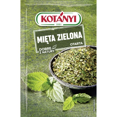 Kotanyi Mięta zielona otarta 9g