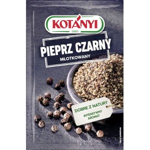 Kotányi Pieprz Czarny Młotkowany 17G