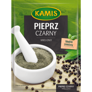 Kamis Pieprz Czarny Mielony 16g X30