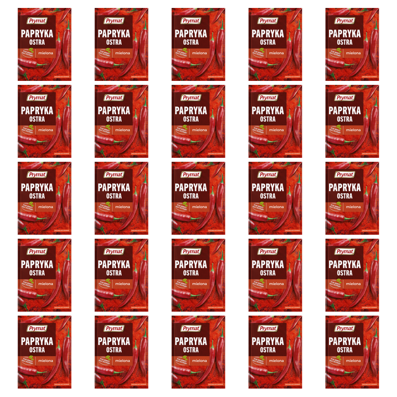 Papryka ostra mielona 20g Prymat X25