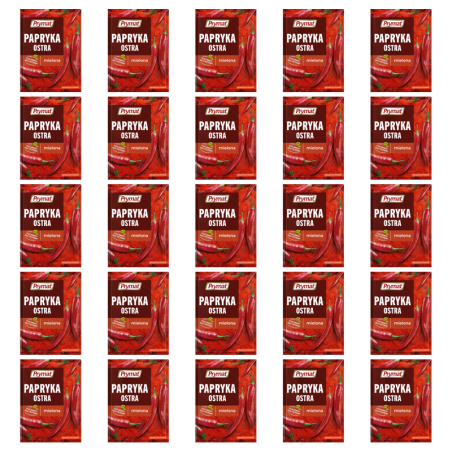 Papryka ostra mielona 20g Prymat X25
