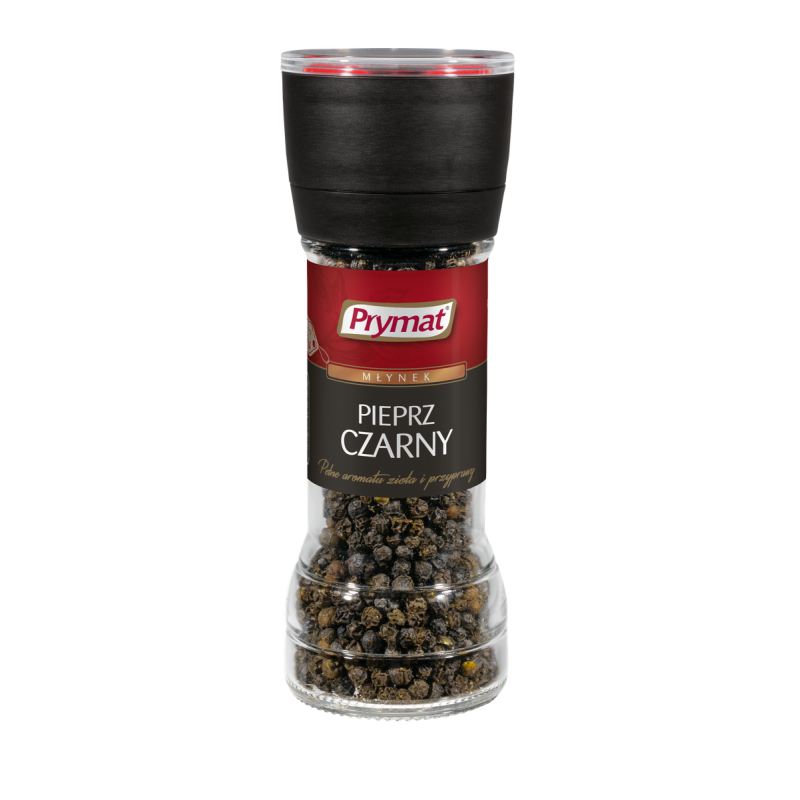 Prymat Pieprz czarny w młynku 47g