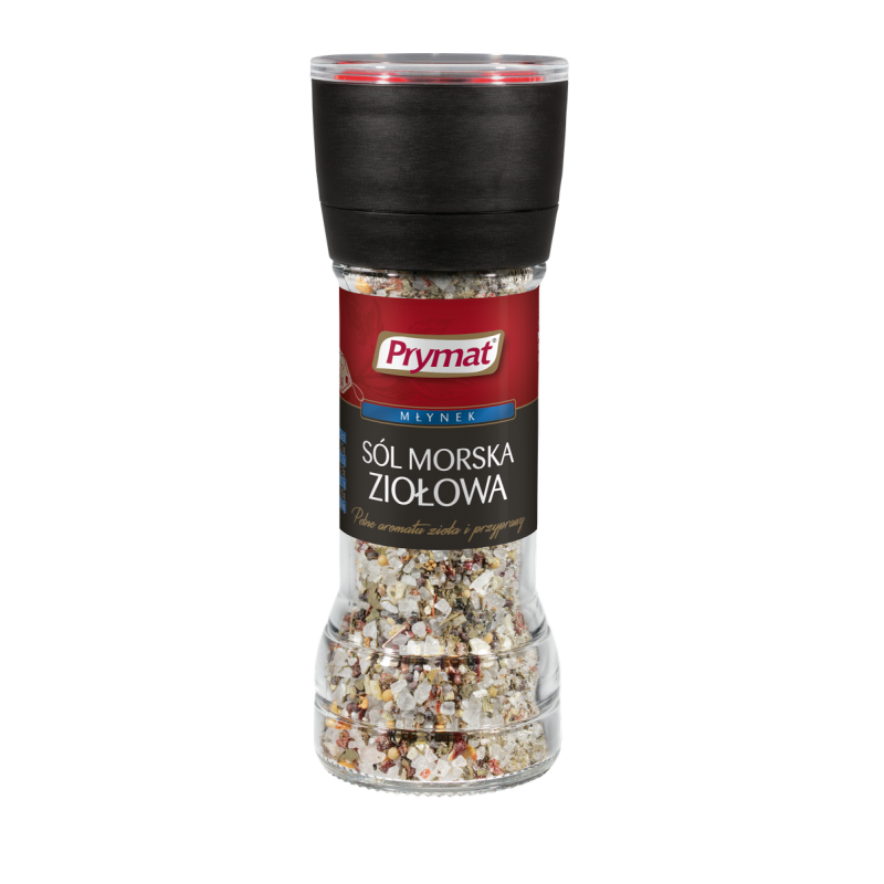 Prymat Sól morska ziołowa w młynki 80g
