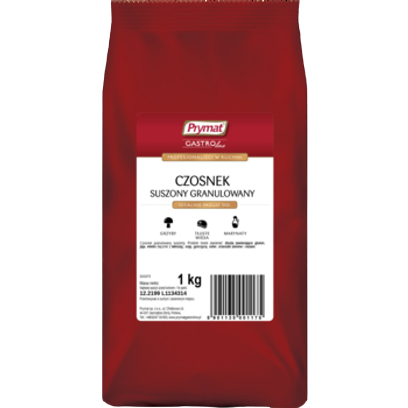 Czosnek granulowany 1 kg Prymat Gastroline