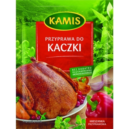 Przyprawa do Dań z Kaczki Kamis Mieszanka Ziół Przypraw Intensywny Smak 30g