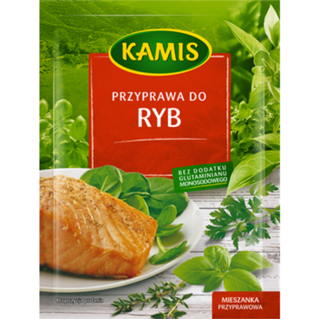 Kamis Przyprawa Do Ryb - Mieszanka Przypraw Aromatyczna do Dań Rybnych 20g