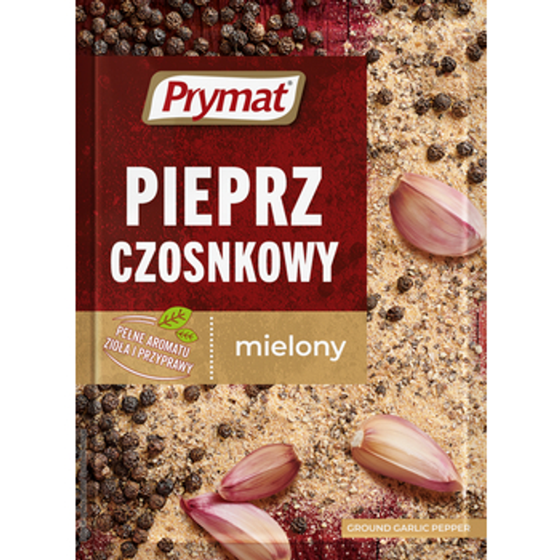 Pieprz czosnkowy mielony 20g Prymat