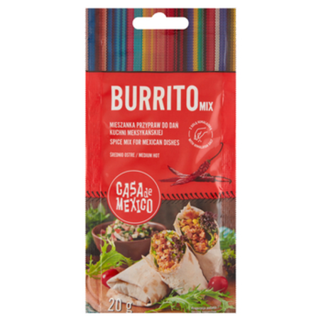 Casa de Mexico Przyprawa do burrito 20g
