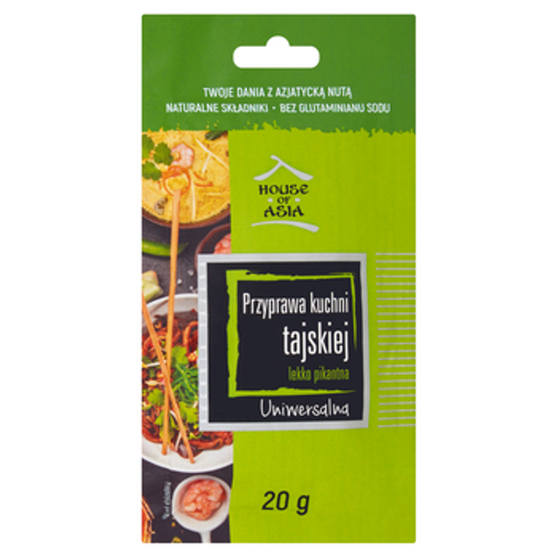 House Of Asia Przyprawa Kuchni Tajskiej - Pikantna Mieszanka Azjatycka 20g