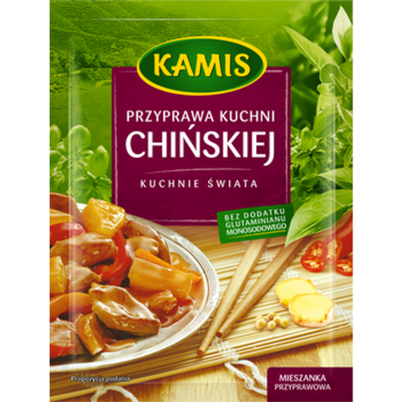 KAMIS Przyprawa Kuchni Chińskiej Kuchnie Świata - Mieszanka Orientalna 25g