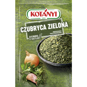 Kotanyi Czubryca Zielona Mieszanka Przypraw Cząber do Sałatek Zup Sosów 25g