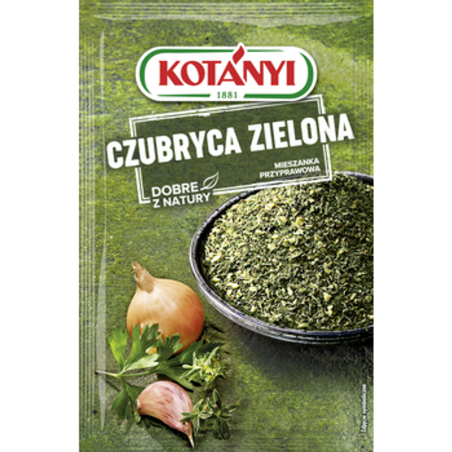 Kotanyi Czubryca Zielona Mieszanka Przypraw Cząber do Sałatek Zup Sosów 25g