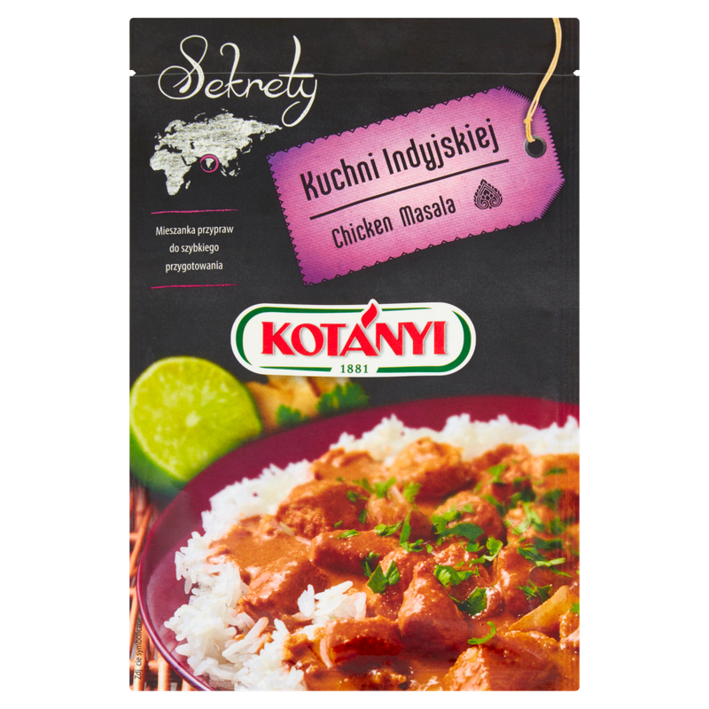 Kotanyi Sekrety Kuchni Indyjskiej - Chicken Masala mieszanka przypraw 20g