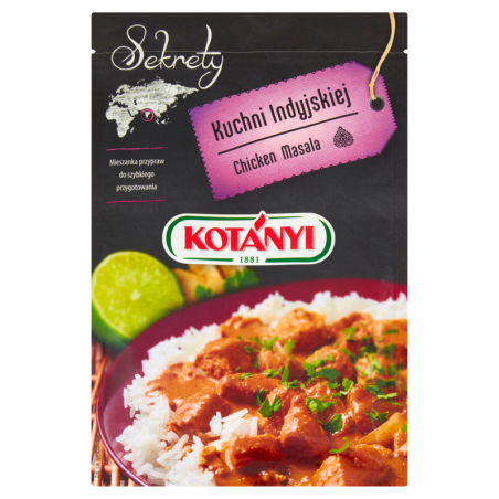 Kotanyi Sekrety Kuchni Indyjskiej - Chicken Masala mieszanka przypraw 20g