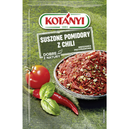 Kotanyi Suszone pomidory z chili 22g
