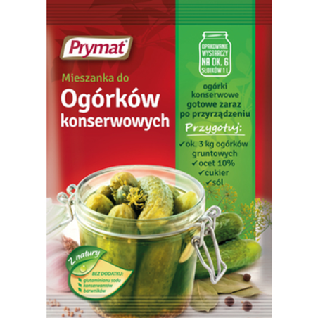 Mieszanka do ogórków konserwowych 40g Prymat