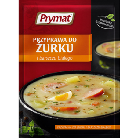 Przyprawa do żurku i barszczu białego 25g Prymat
