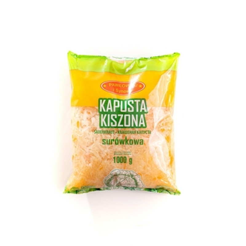 KAPUSTA KISZONA SURÓWKOWA POLSKA 1KG PAWŁOWSKI I SYNOWIE