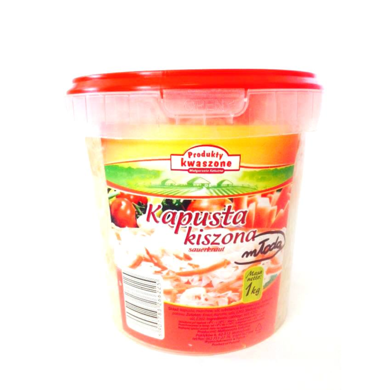 KAPUSTA KISZONA MŁODA POLSKA 1KG MAŁGORZATA KAŁUŻNA