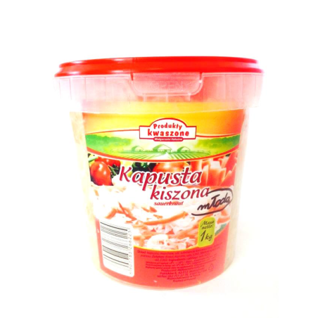 KAPUSTA KISZONA MŁODA POLSKA 1KG MAŁGORZATA KAŁUŻNA