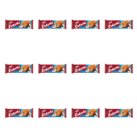 San Lakotki Kokosowe 168g X12