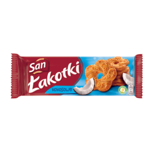San Lakotki Kokosowe 168g