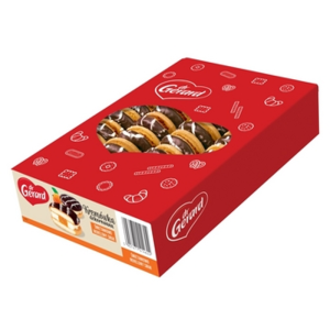DR GERARD - kremówka dekorowana o smaku morelowym 720g