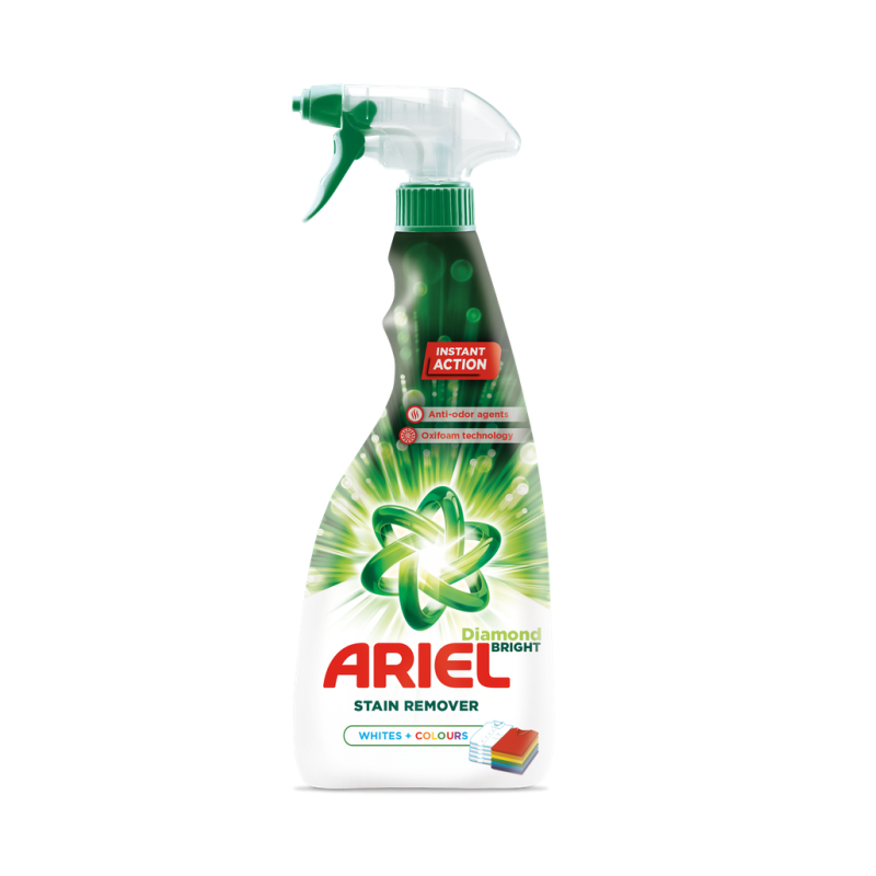 ARIEL Odplamiacz do tkanin w sprayu do białego i koloru 750ml