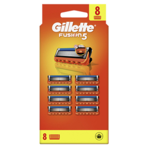 Gillette Fusion Ostrza wymienne do maszynki do golenia, 8 sztuk