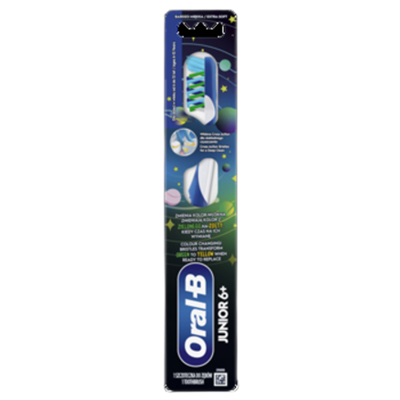 Oral-B Junior 6+ Szczoteczka do zębów 1 szt