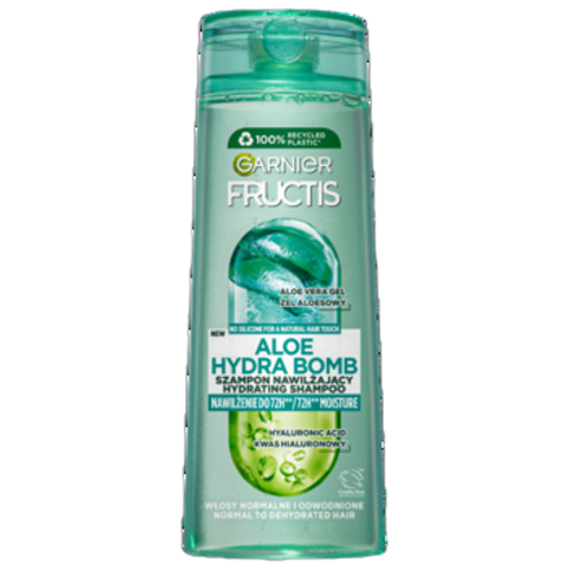 Garnier Fructis Aloe Hydra Bomb Szampon nawilżający do włosów normalnych i odwodnionych 400 ml