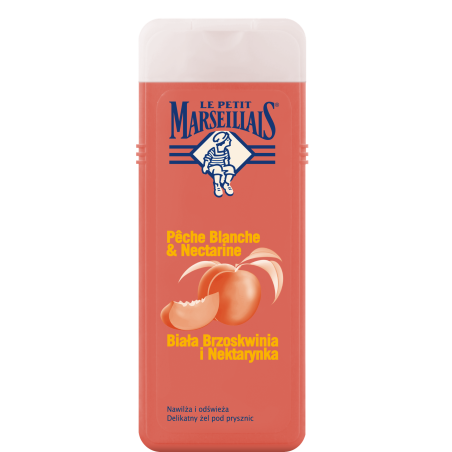Le Petit Marseillais Żel pod prysznic Biała Brzoskwinia BIO & Nektarynka BIO 400 ml