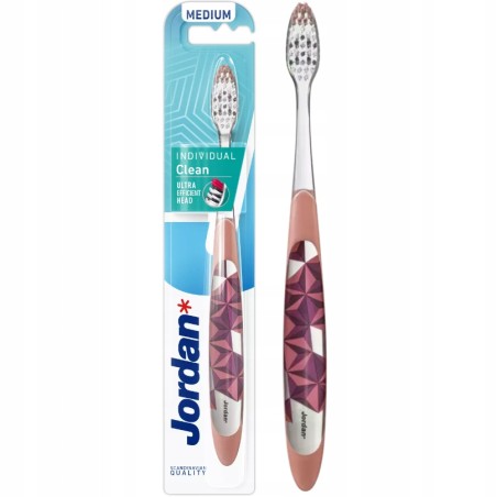 JORDAN szczoteczka do zębów Individual Clean medium