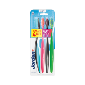 JORDAN szczoteczka do zębów Ultimate You soft 4-pack