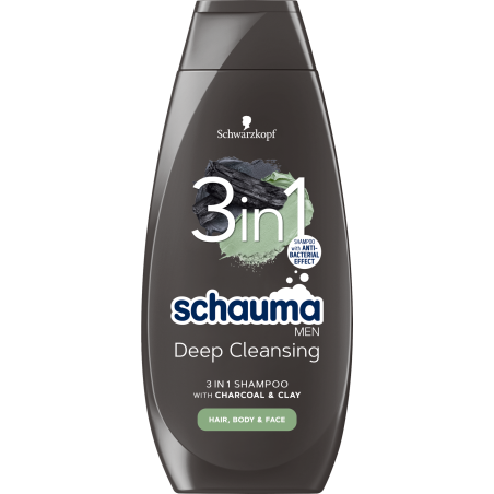 Szampon Schauma Men Charcoal 400ML