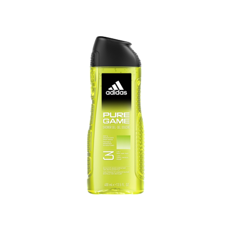 adidas Pure Game żel pod prysznic 3 w 1 dla mężczyzn, 400 ml