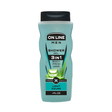 MEN zel 3w1 Light Azure 410 ml