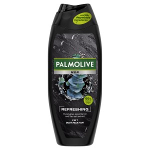 Palmolive Men Refreshing Odświeżający żel pod prysznic dla mężczyzn 3w1 500 ml