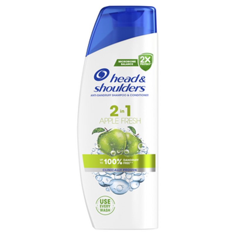 Head & Shoulders Apple Fresh Szampon przeciwłupieżowy 2 w 1 330 ml