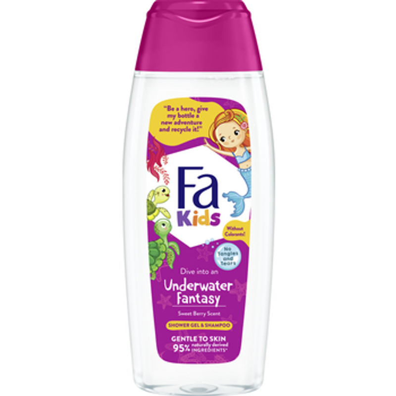 FA Kids żel pod prysznic Underwater Fantasy 400ml