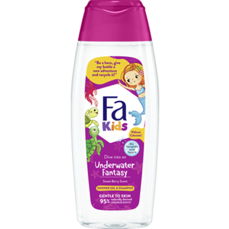 FA Kids żel pod prysznic Underwater Fantasy 400ml