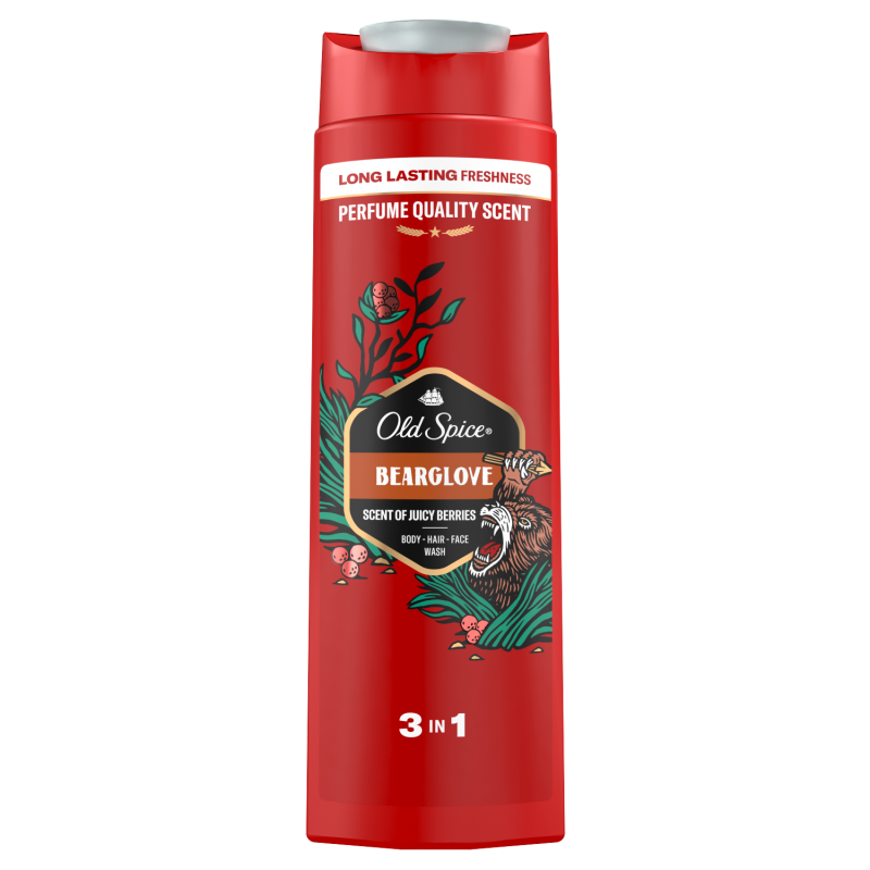 Old Spice Bearglove Żel pod prysznic i szampon dla mężczyzn 400 ml