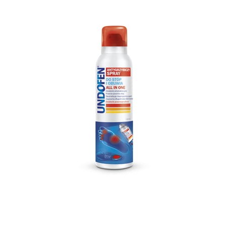 UNDOFEN antygrzybiczy ALL IN ONE spray do stóp i obuwia 150 ml