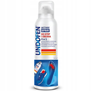 UNDOFEN aktywny spray do stóp i butów 4w1 150ml