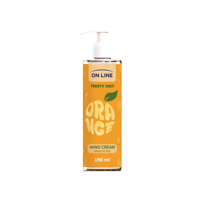 ON LINE Fruity shot Orange krem do rąk 190ml
