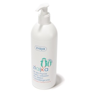 Ziajka Żel do mycia ciała i włosów 400 ml