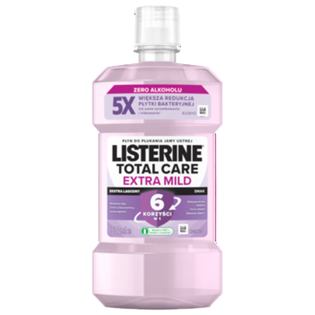 Listerine Total Care Extra łagodny smak 500 ml